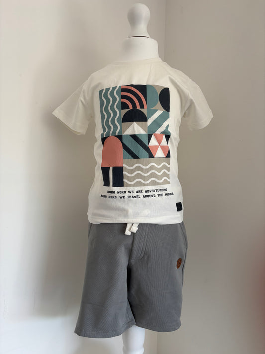 T-shirt blanc garçon