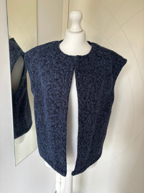 Gilet sans manches bleu