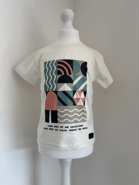 T-shirt blanc garçon