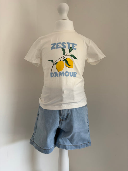 T-shirt imprimé citron