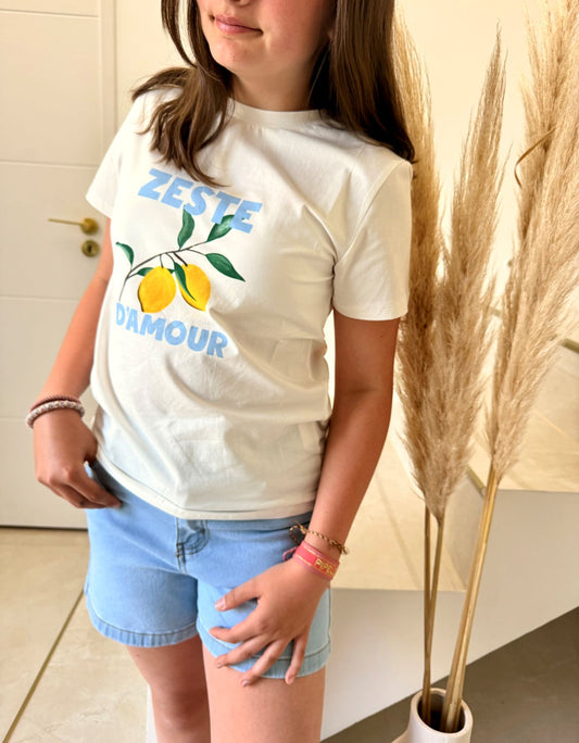 T-shirt imprimé citron