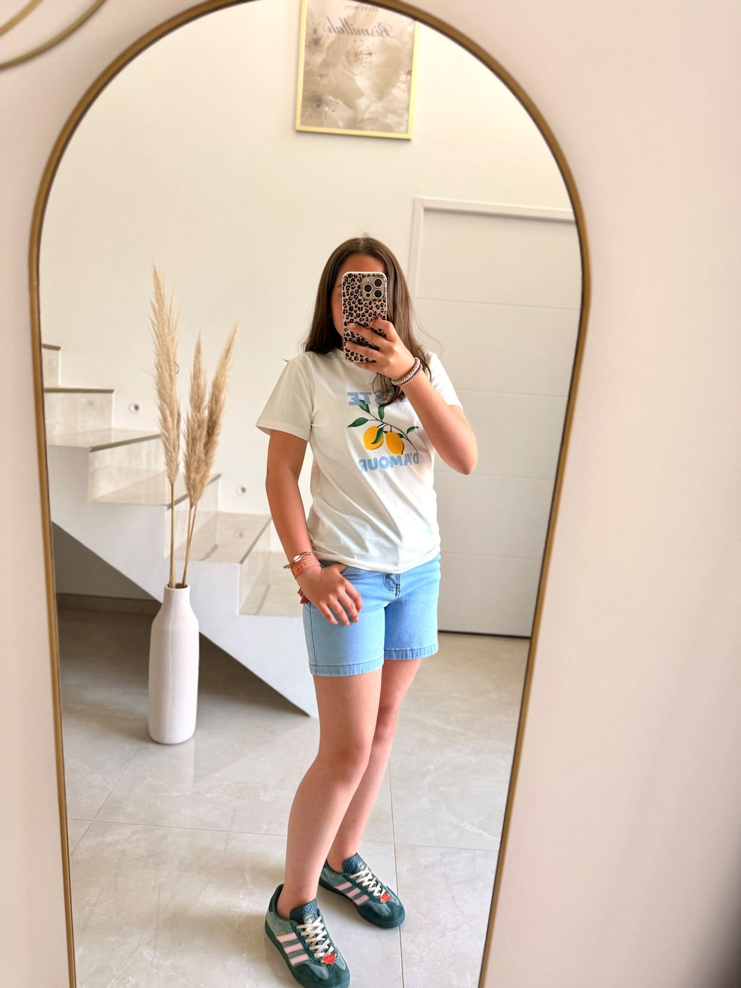 T-shirt imprimé citron