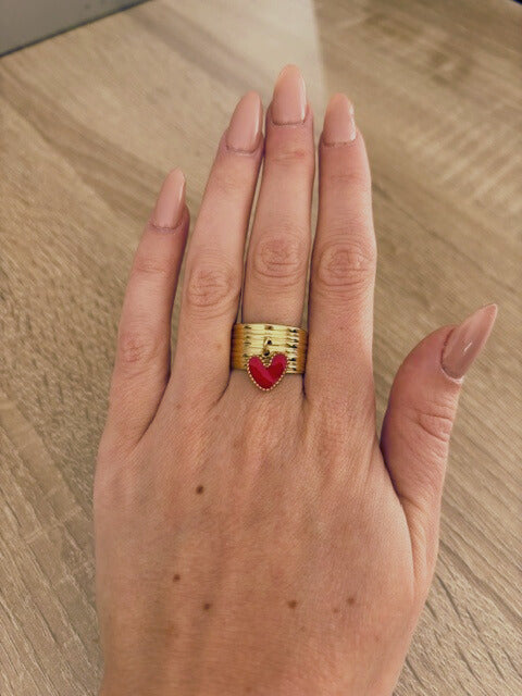 ❤️ Bague “Cœur Passion”
