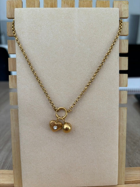 Collier “Duo d’Amour” – Charme Intemporel
