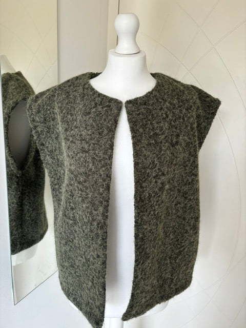 Gilet sans manches kaki